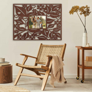 Bilderrahmen aus Holz an der Wand - Rechteck - bis 60 x 80 cm