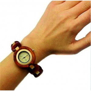 Damen Armbanduhr - Holz