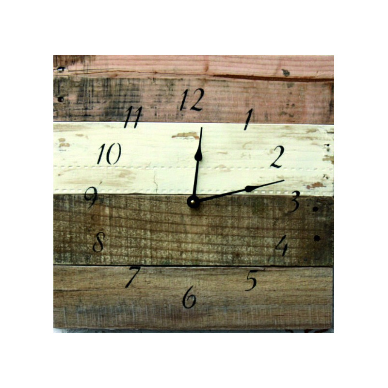 Holz Uhr auf den Chat, die Uhr an der Wand Uhr aus Holz