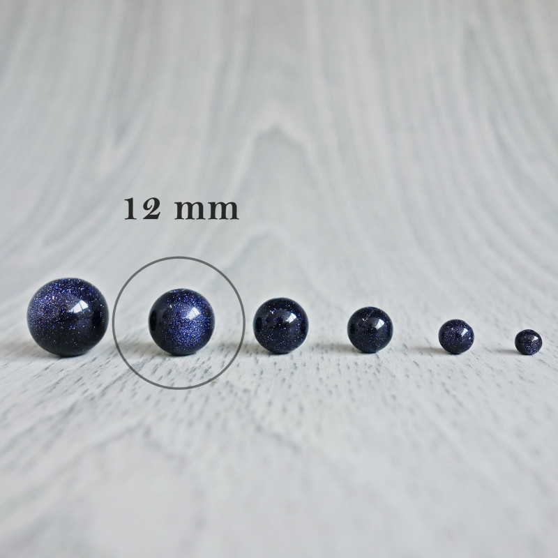 Aventurin Blue - Perlenmineral - FI 12 mm