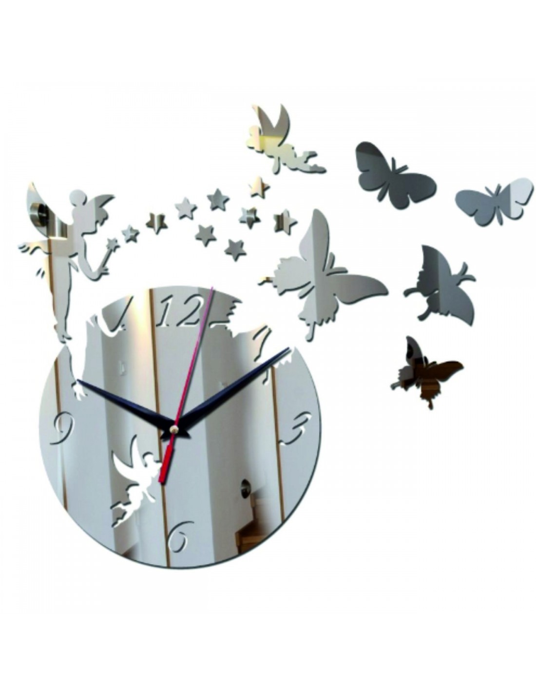 Wall Clock Tinker Bell Fairytale 