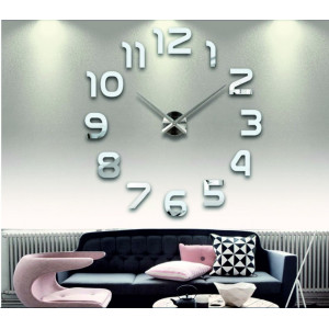 Wanduhr Mp3 Player iPod Nano Design Pink/Weiß Wand Uhr Uhren Kunststoff Analog 