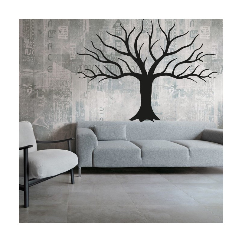 Bild der Wand Holzdekoration aus dem Sperrholz des Herbstbaums Herbst Abmessung: 600 x822 mm